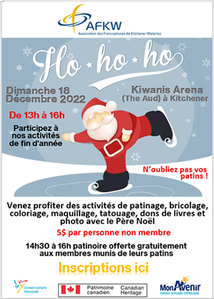 Affiche Nol et patinoire nov 2022